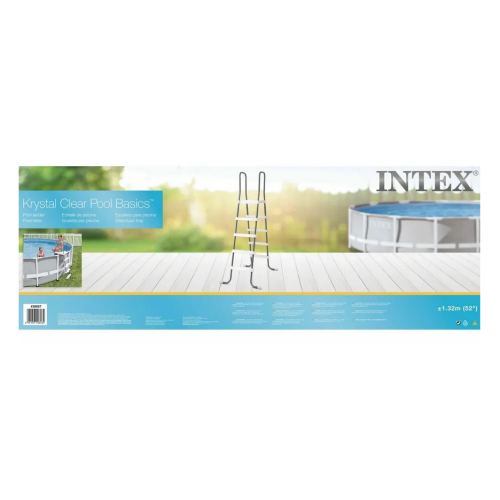 Лестница Intex для бассейнов высотой до 132 см (28067) Лестница Intex для бассейнов высотой до 132 см (28067)
