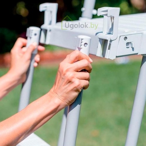Лестница Intex для бассейнов со съёмными ступенями до 132 см (28077)