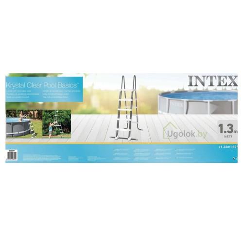 Лестница Intex для бассейнов со съёмными ступенями до 132 см (28077)