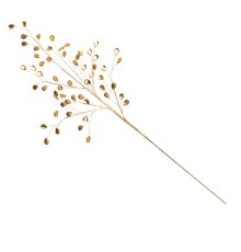 Ветка с кристаллами 70 см золотой LD21B0282-2