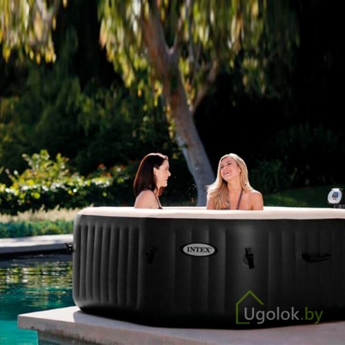 Спа-бассейн (Бассейн-джакузи) Intex Jet and Buble Deluxe 201x71 см (28458GN) Спа-бассейн (Бассейн-джакузи) Intex Jet and Buble Deluxe 201x71 см (28458GN)