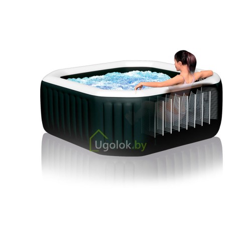 Спа-бассейн (Бассейн-джакузи) Intex Jet and Buble Deluxe 218x71 см (28462GN)