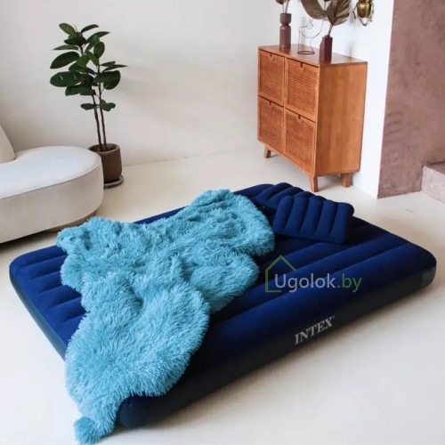Матрас надувной с насосом и 2 подушками Intex Standartd, 203*152*25 см (64765) Матрас надувной с насосом и 2 подушками Intex Standartd, 203*152*25 см (64765)