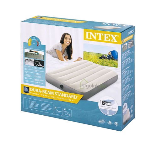 Матрас надувной Intex Deluxe Single-High, 191*99*25 см (64101)