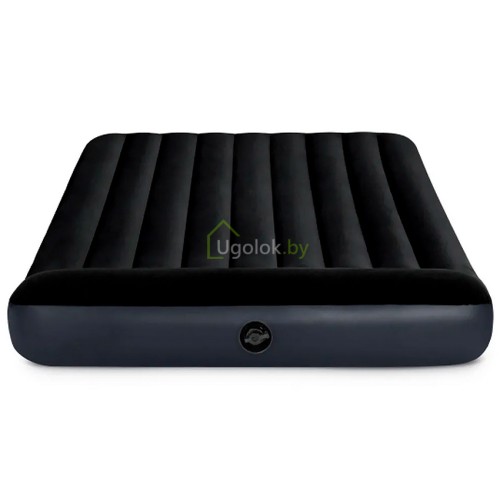 Матрас надувной с подголовником Intex Pillow Rest Classic, 203*152*25 см (64143)