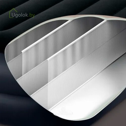 Матрас надувной с подголовником Intex Pillow Rest Classic, 203*152*25 см (64143)