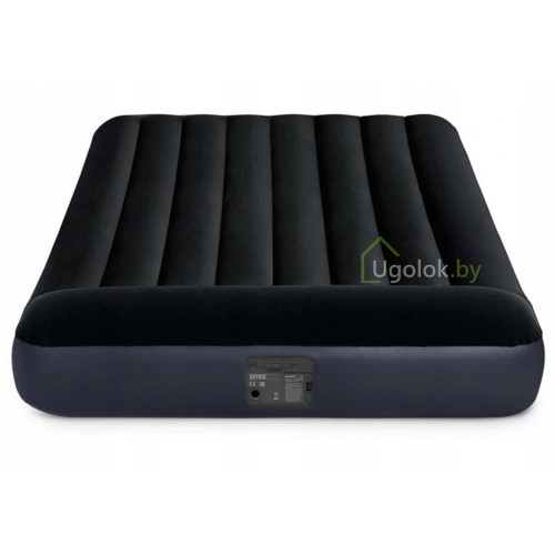 Матрас самонадувной с подголовником Intex Pillow Rest Classic, 191*137*25 см (64148NP)