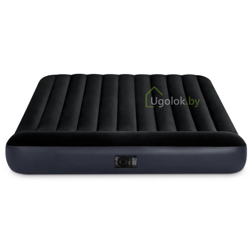 Матрас самонадувной с подголовником Intex Pillow Rest Classic, 203*152*25 см (64150NP)