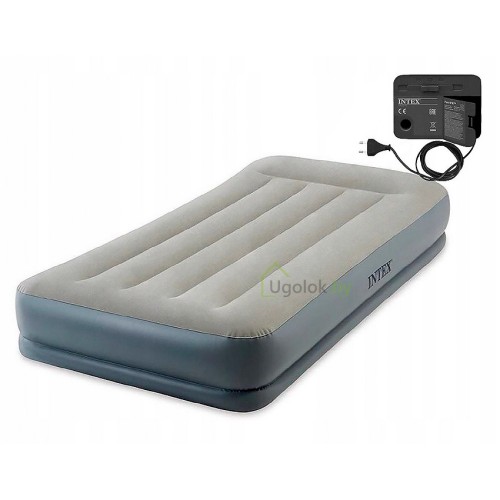 Кровать самонадувная Intex Pillow Rest Mid-Rise, 191x99x30 см (64116)