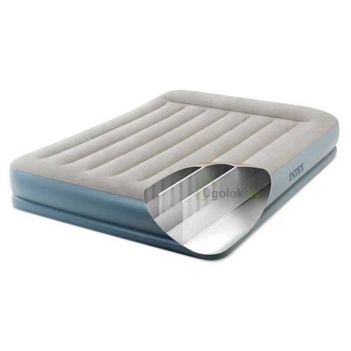 Кровать самонадувная Intex Pillow Rest Mid-Rise, 203*152*30 см (64118NP)