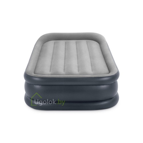 Кровать самонадувная с подголовником Intex Deluxe Pillow Rest, 191*99*42 см (64132)