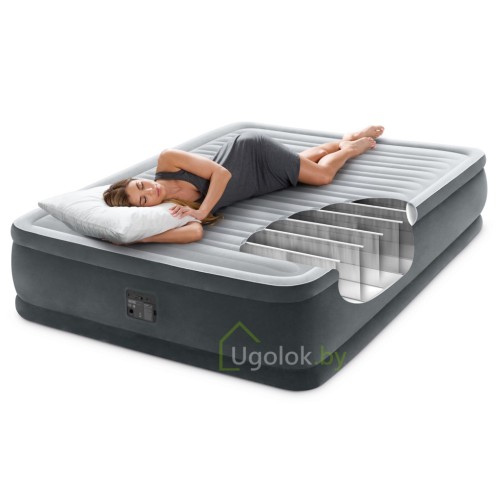 Кровать самонадувная Intex Comfort-Plush, 203*152*46 см (64414) Кровать самонадувная Intex Comfort-Plush, 203*152*46 см (64414)
