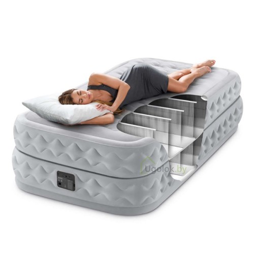 Кровать самонадувная Intex Supreme Air-Flow, 191*99*51 см (64488) Кровать самонадувная Intex Supreme Air-Flow, 191*99*51 см (64488)