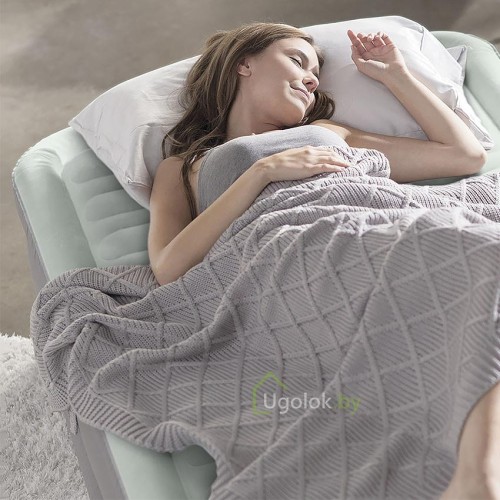 Кровать самонадувная Intex PremAire I, 191*99*46 см (64902)