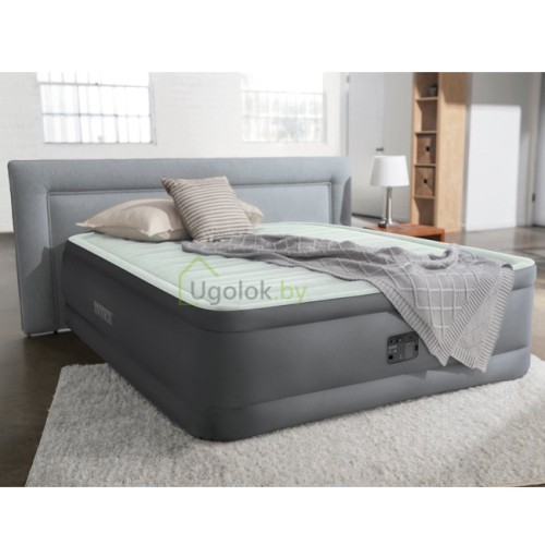 Кровать самонадувная Intex PremAire I,, 203*152*46 см (64906)