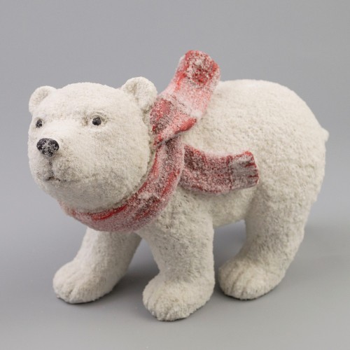 Сувенир новогодний «Медвежонок», 12,5*18,5 см (AT195-23M005F-18.5)