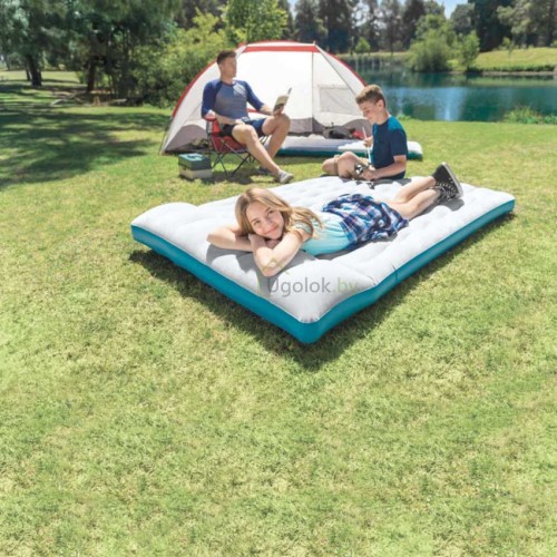 Матрас надувной туристический Intex Camping, 193*127*17 см (67999)