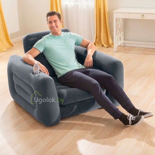 Надувное кресло-трансформер 117x224x66 см (66551)