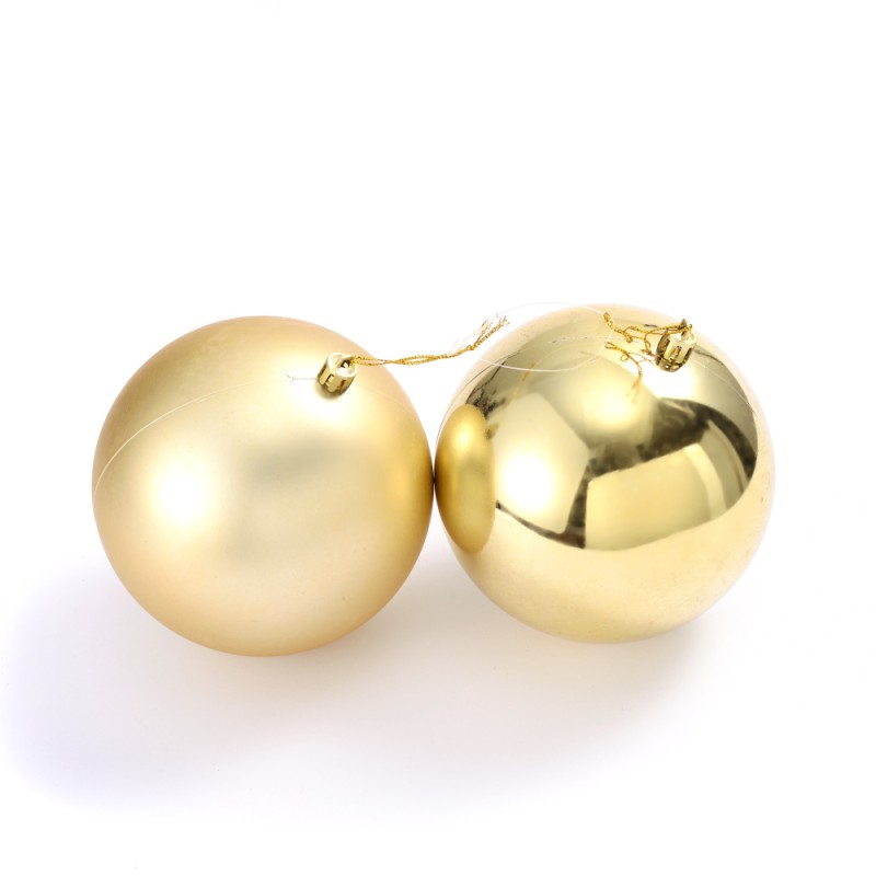 Новогодний шар, 12 см (золотой, HTA701178G12)