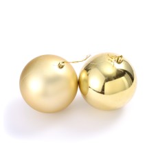 Большой новогодний шар, 15 см (золотой, HTA701178G15)