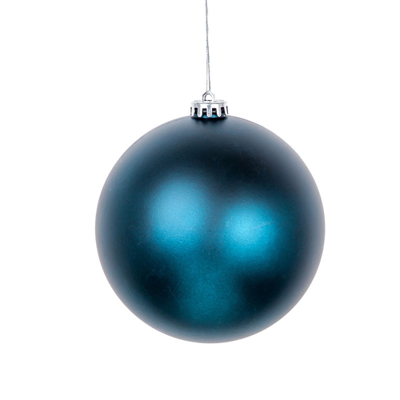 Большой новогодний шар,15 см (темно-синий, HTA701178DB15)