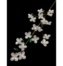 Ветка Жасмин перламутр 65 см 23-63 
