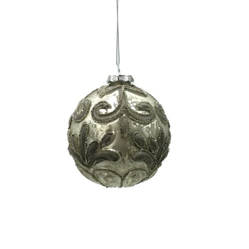 Новогодний шар «Холодное сердце», 10 см (стекло, 23-310)