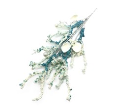 Декоративная ветка с ракушками «Эгейское море», 70 см (23-13)