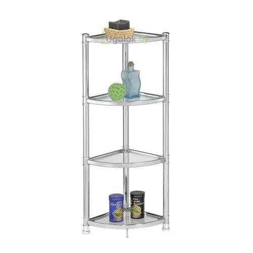 Этажерка стеклянная Metlex MX3033