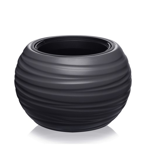 Кашпо LUNA D395 (графитовый)