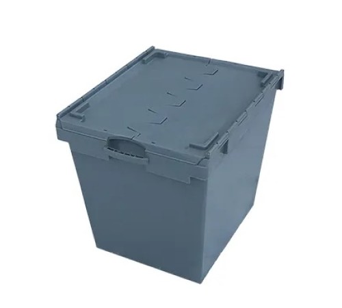 Ящик пластиковый 180 л 800х600х620 мм серый