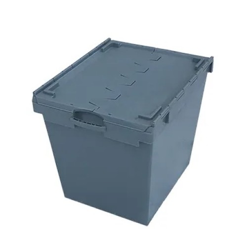 Ящик пластиковый 180 л 800х600х620 мм серый
