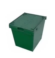 Ящик пластиковый 180 л 800х600х620 мм зеленый