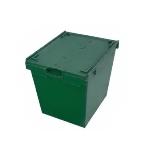 Ящик пластиковый 180 л 800х600х620 мм зеленый