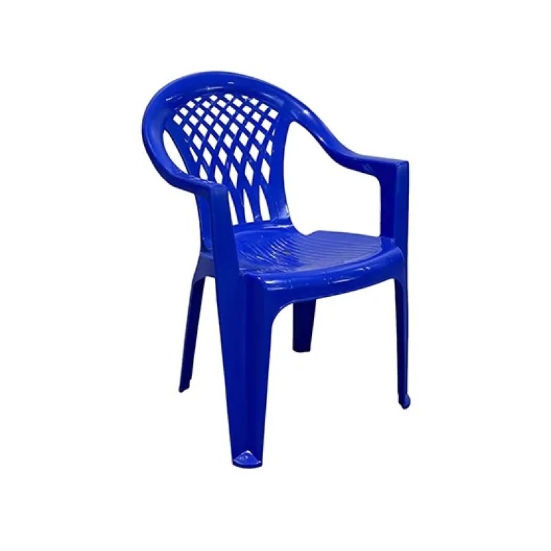 Кресло пластиковое Бимапласт (синий)