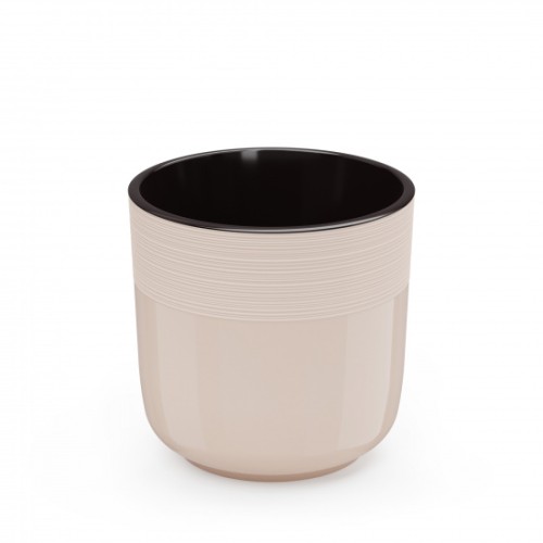Горшок цветочный Линель 2.7 л двойной бежевый Горшок цветочный Линель 2.7 л двойной бежевый