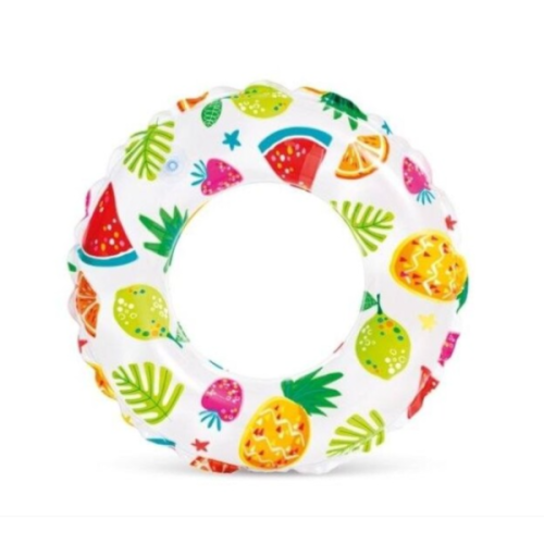 Надувной круг Intex Lively Print, Фрукты 61 см (59241NP) 6-10 лет