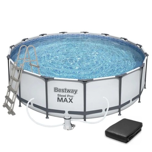 Бассейн каркасный Bestway Round steel Pro MAX 457x122 арт. 56438 Бассейн каркасный Bestway Round steel Pro MAX 457x122 арт. 56438