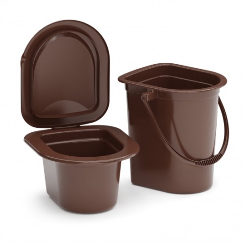 Ведро-туалет 17л со съемным горшком