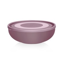 Салатница с крышкой 2,6л (сиреневый)