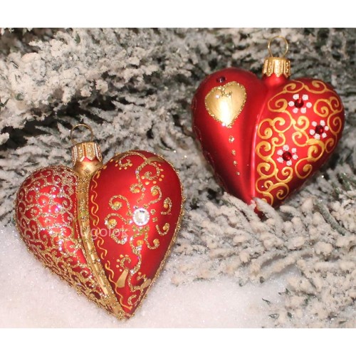 Ёлочная игрушка Сердечко (ручная работа) Ёлочная игрушка Сердечко (ручная работа)