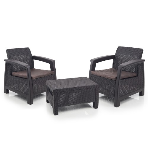 Комплект садовой пластиковой мебели Holiday L Комплект садовой пластиковой мебели Holiday L