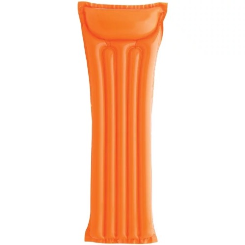 Надувной матрас Intex Economats 59703NP (183x69 см, оранжевый) Надувной матрас Intex Economats 59703NP (183x69 см, оранжевый)