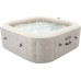 Надувной бассейн-джакузи Intex PureSpa Chevron Deluxe 4 места (175x175x71 см)