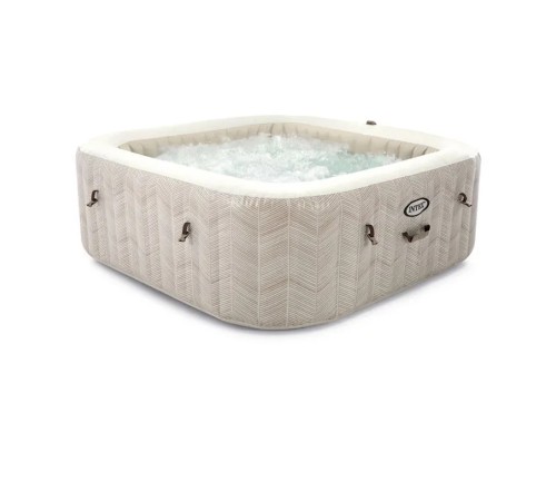 Надувной бассейн-джакузи Intex PureSpa Chevron Deluxe 6 мест (195x195x71 см) Надувной бассейн-джакузи Intex PureSpa Chevron Deluxe 6 мест (195x195x71 см)