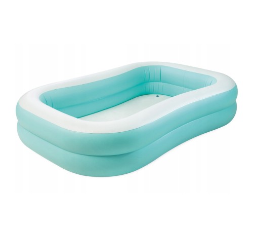 Семейный надувной бассейн Intex 229х147х46 см (57181NP) - голубой