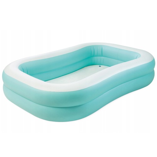 Семейный надувной бассейн Intex 229х147х46 см (57181NP) - голубой