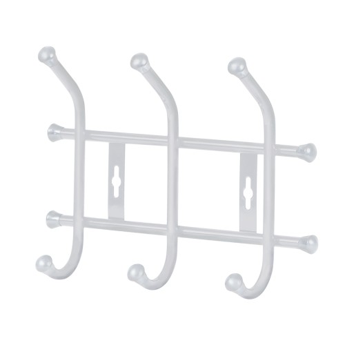 Вешалка настенная NIKA ВНТ3 матовый серый