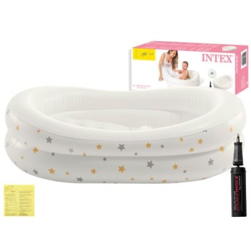 Надувной детский бассейн (ванночка для купания) 89x66x25 Intex