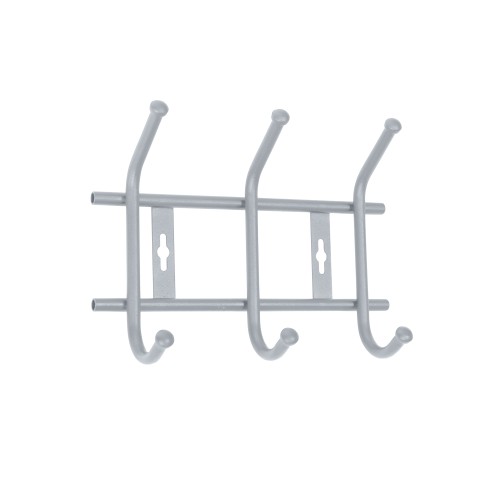 Вешалка настенная Ника ВНТ3М/МC Матовый серый